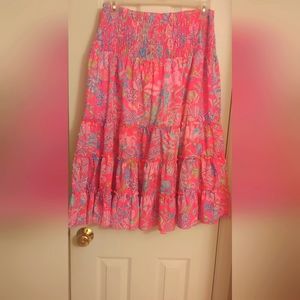 Lilly Pulitzer Pink Isle Skirt